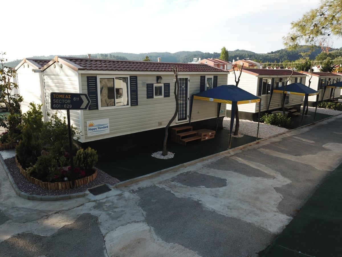 Happy Camp Mobile Homes In Castello Camping & Summer Resort Неос-Мармарас Экстерьер фото