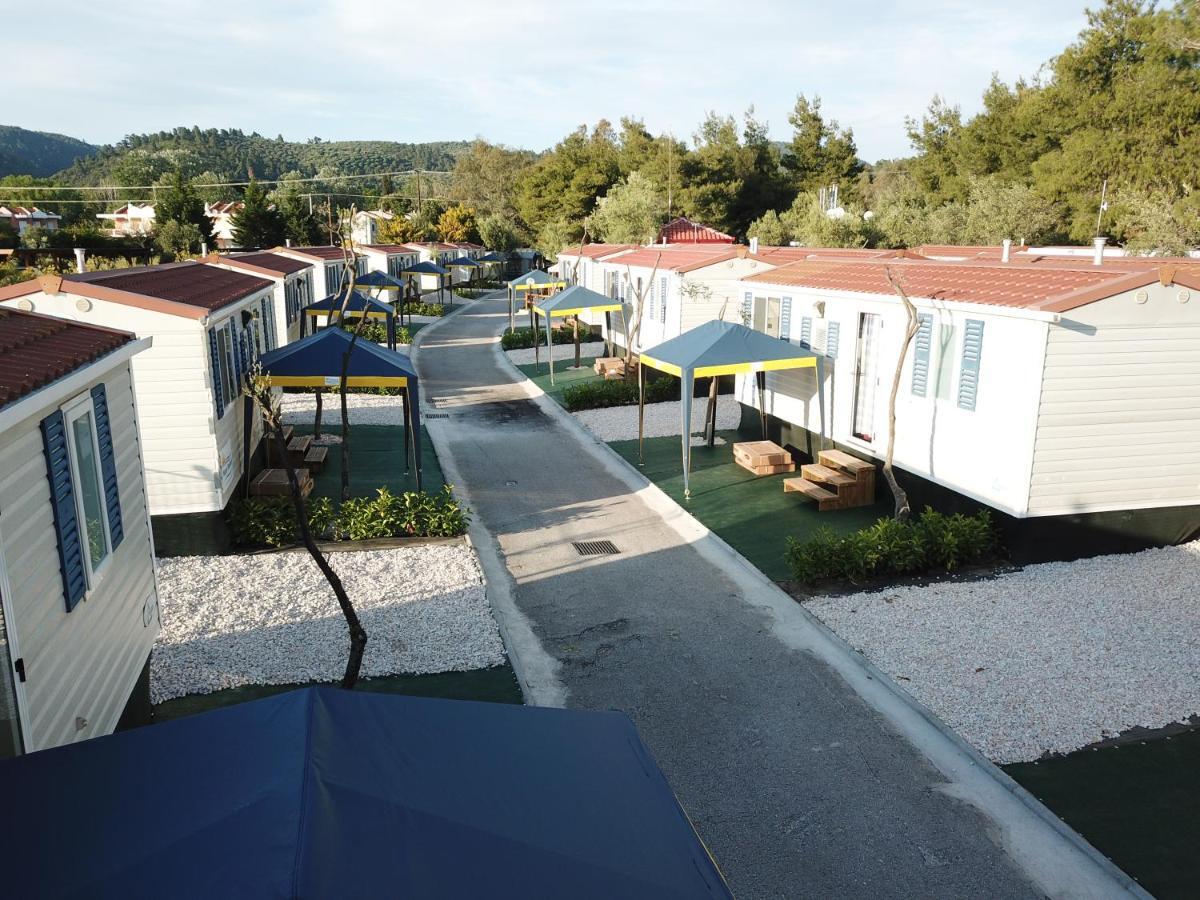 Happy Camp Mobile Homes In Castello Camping & Summer Resort Неос-Мармарас Экстерьер фото